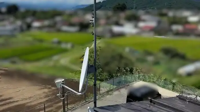 【2025年8月12日】撤去前のアンテナ【長野県茅野市】