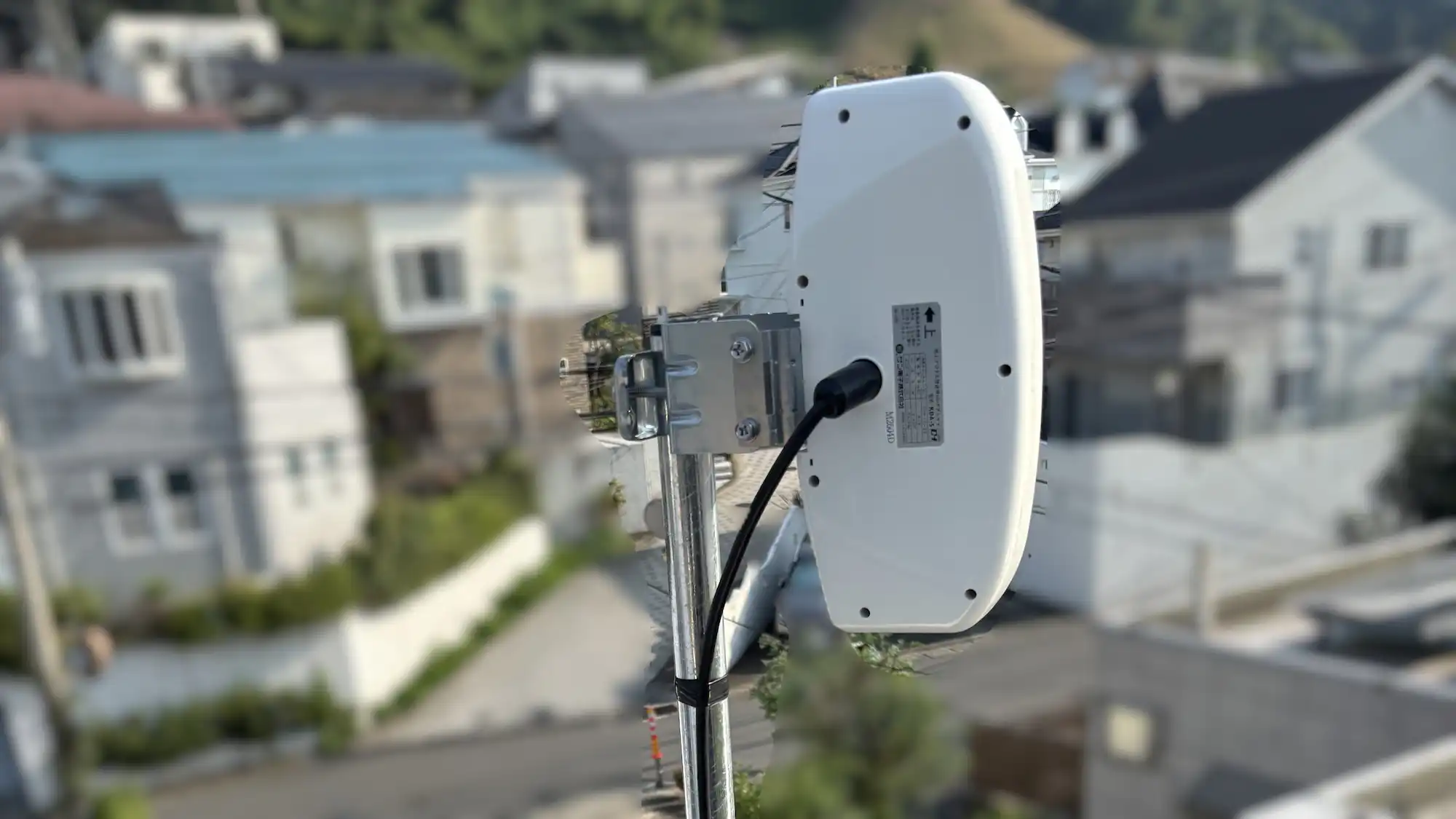 【2026年7月31日】新規設置したサン電子株式会社の地デジ用UHFアンテナ「KDA-5」【神奈川県三浦郡】
