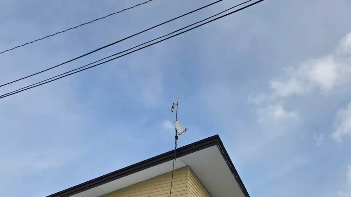 【2026年10月15日】新しく交換した八木式アンテナ【北海道函館市】