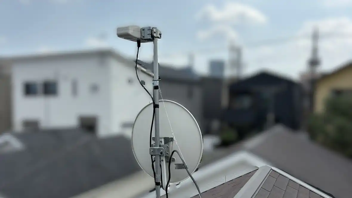 【2026年10月21日】新しく設置したデザインアンテナとBSアンテナ【埼玉県さいたま市大宮区】